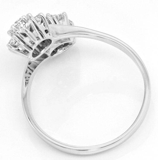 Foto 3 - Diamant-Ring 1,25 Carat Lupenreine Brillanten-Weißgold, S4617