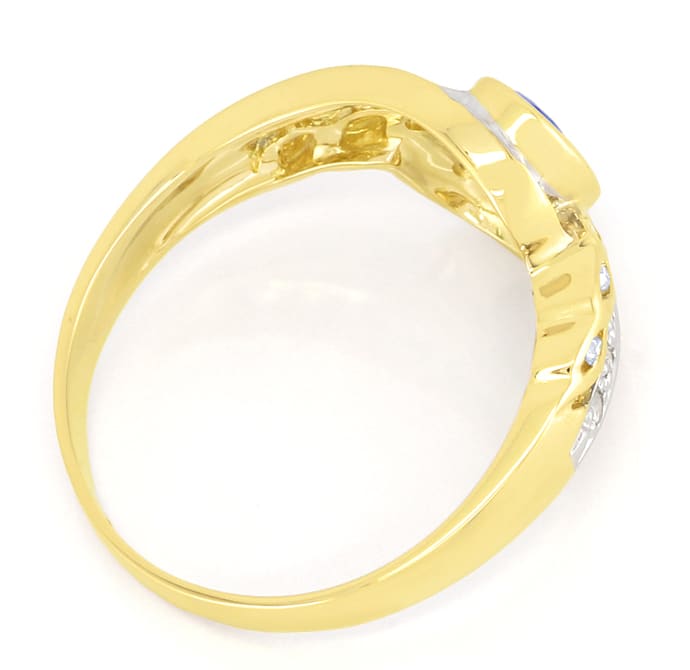 Foto 3 - Wundervoller Saphir Diamanten Designer-Ring, S5765